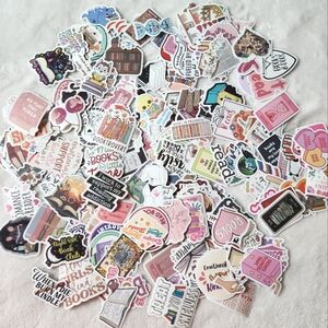 200+ Colorful Book and Quote Stickers FOR ADULTS